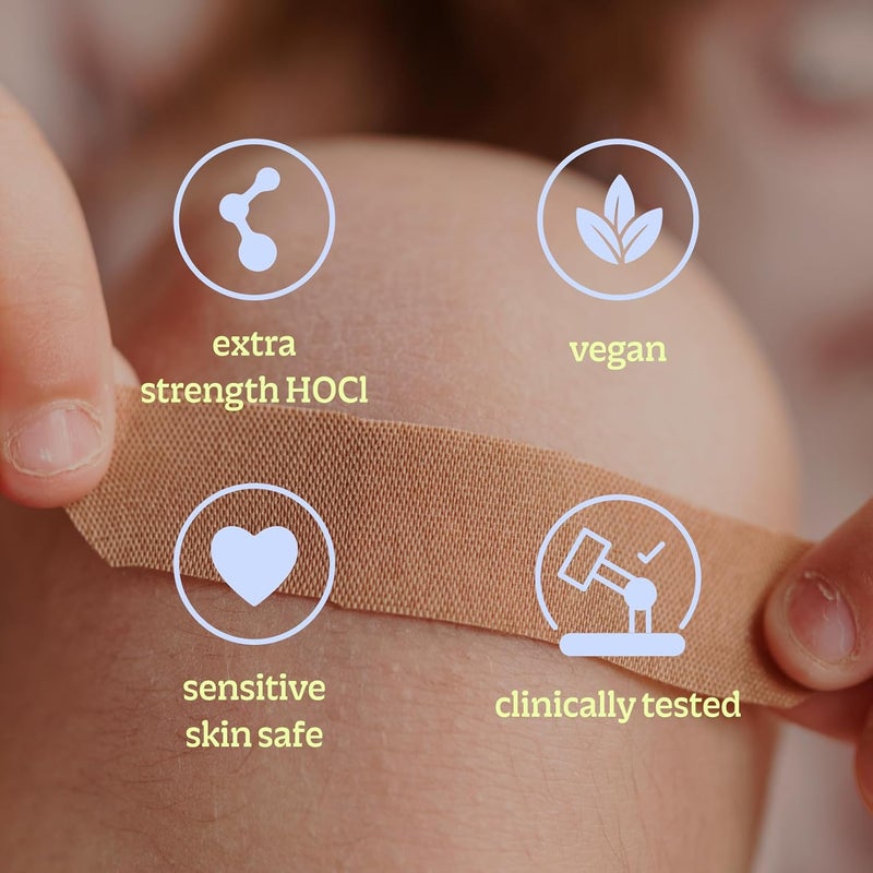 BRIOTECH Abrasia Gel, Hypochlorous Acid Cleanser for Minor Cuts & Scrapes, Vegan HOCl Hydrogel, Quick Dry Irritation Relief, Anti-Itch, Sunburn Discomfort, Antibiotic Free, 3.4 fl oz - Image 3